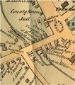 Thumbnail of Concord Mill Dam Company Properties on the Walling Map, 1852