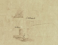 Thumbnail of Collier v. Pierce, Tried 1856: View of the North Side or Rear of the Buildings, Oct. 31st, 1855