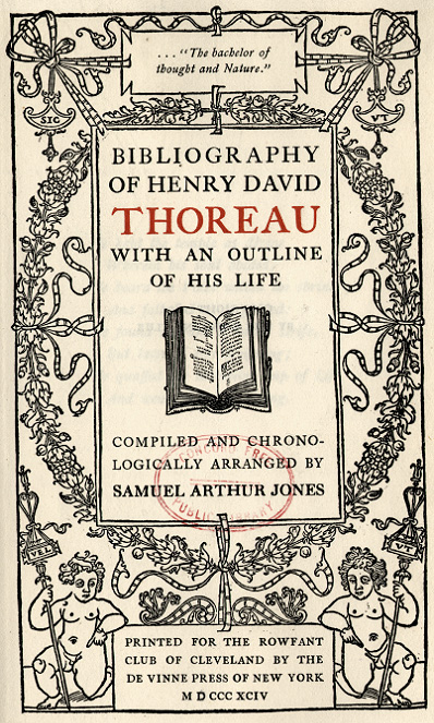Jones, Biography of HDT