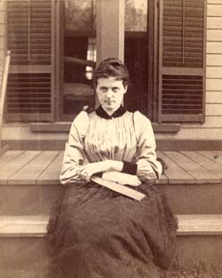 Mary Tolman Buttrick, 1887.