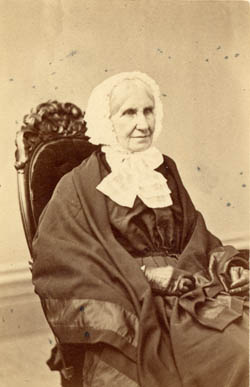 Sarah Alden Bradford Ripley, ca. 1860.