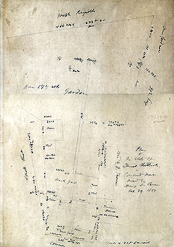 113 Plan of the Estate of Daniel Shattuck in Concord Mass. ... Sept. 29, 1860