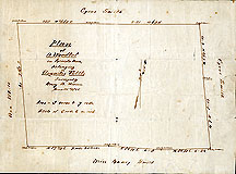 132a Plan of a Woodlot in Lincoln Mass., Belonging to Augustus Tuttle ... June 21, 1855
