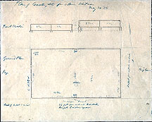 149 Plan of Cemetery Lots for Mrs. Whitman May 24, [18]56