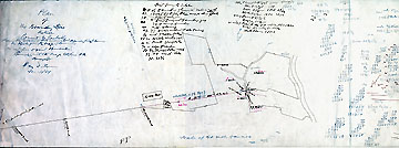 18Plan of the Boundary Line Between Concord & Carlisle ... Dec. 1851