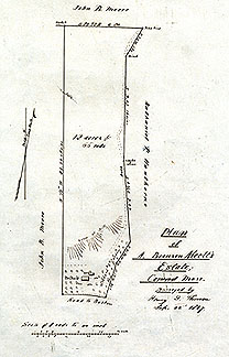 2a  Plan of A. Bronson Alcott's Estate; Concord, Mass. ... Sept. 22, 18572a Plan of A. Bronson Alcott's Estate; Concord, Mass. ... Sept. 22, 1857