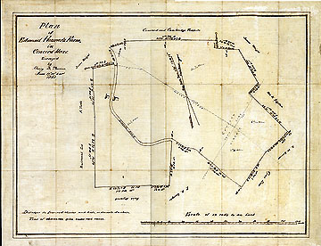 Plan of Edmund Hosmer's Farm in Concord Mass. ... June 17, 18, & 21, 1851