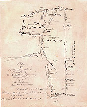 Plan of the Ministerial Lot (so called) in the Southwest Part of Concord, Mass. ... Nov. 14 to 25, 1851