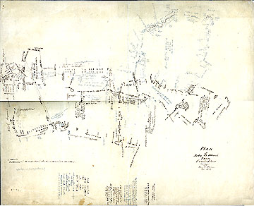 94a Plan of John B. Moore's Farm Concord Mass. ... Feb. 1853