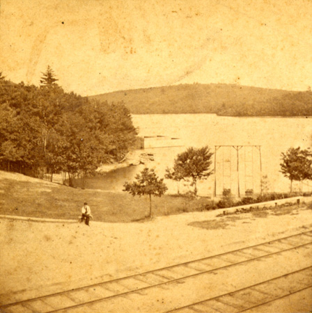 Pic-Nic Grounds at Walden Pond, Concord, Mass., late 1860s