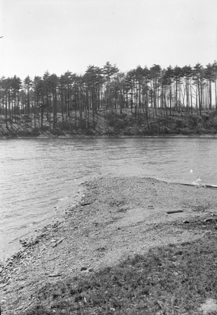 Herbert Wendell Gleason.  The sand-bar, Walden Pond