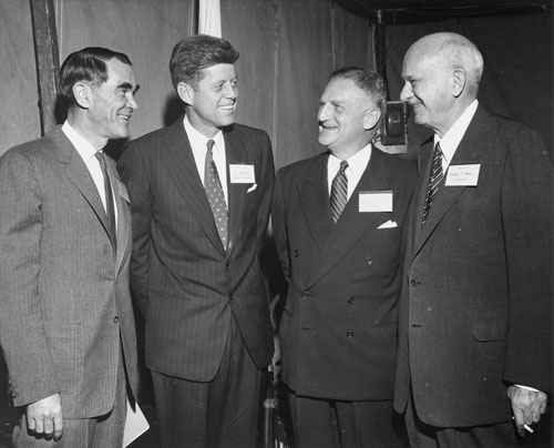 H. Hugh Willis, Senator John F. Kennery, Harold C. Smith, Harold S. Vance