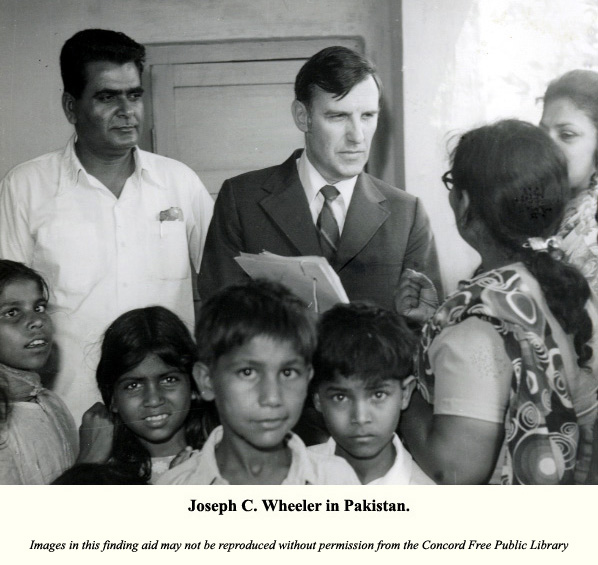 Joseph C. Wheeler in Pakistan
