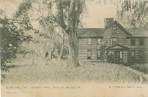 Concord, Mass. Orchard 
	House — Home of the Alcotts.; circa 1905