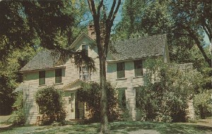 The Alcott House; late 
	1950s