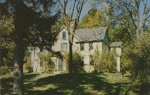 'Orchard 
	House', the home of Louisa May Alcott, Concord, Mass.; mid 20th century