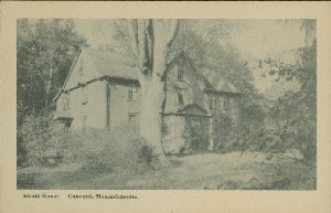 Alcott House, Concord, 
	Massachusetts; early 20th century