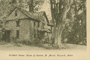 Orchard House, Home of 
	Louisa May Alcott, Concord, Mass.; early 20th century