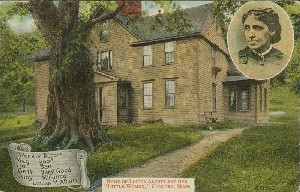 Home of Louisa Alcott and 
	her 'Little Women,' Concord, Mass.; early 20th century