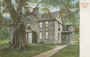 Alcott House, Concord, 
	Mass.; early 20th century