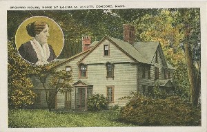 Orchard House, Home of 
	Louisa M. Alcott, Concord, Mass.; early 20th century
