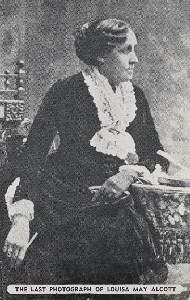The last photograph of 
	Louisa May Alcott; 20th century