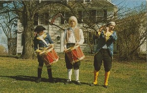 '…with fife and 
	drums playing…'; 1966 (copyright date)