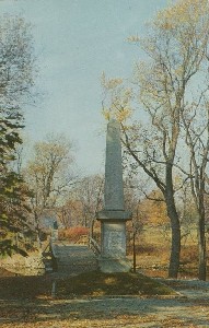 Battle Monument, 
	Concord, Massachusetts; mid- to late 20th century