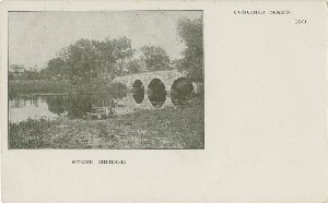 Stone bridge; early 20th century