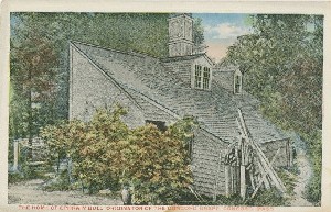 The Home of Ephraim Bull, 
	Originator of the Concord Grape, Concord, Mass.; early 20th century