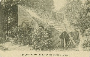 The Bull House, Home of 
	the Concord Grape; early 20th century