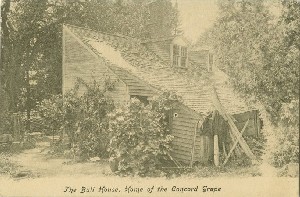 The Bull House, Home of 
	the Concord Grape; 