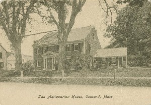 The Antiquarian House,
	 Concord, Mass.; early 20th century