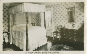 The Yellow Bedroom, 
	Early Nineteenth Century, The Antiquarian Society, Concord, Massachusetts; early to mid- 20th century