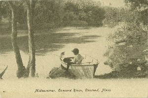 Midsummer, Concord River,
	 Concord, Mass.; early to mid- 20th century