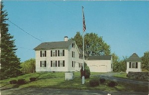 [Acton, Massachusetts 
	home of Captain Isaac Davis, first officer to die in the Concord Fight]; 1968 (copyright date)