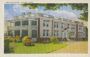 Deaconess Home, 
	Concord, Mass.; early 20th century