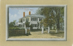 Home of Ralph Waldo 
	Emerson, Concord, Mass; early to mid- 20th century