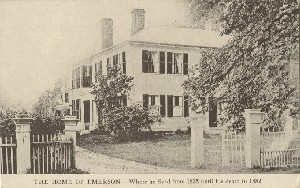 The Home of Emerson; 
	early 20th century