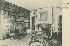 Concord, Mass., Emerson's
	 Library; early 20th century
