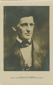 Ralph Waldo Emerson. 
	The Emerson House, Concord, Massachusetts; early to mid-20th century