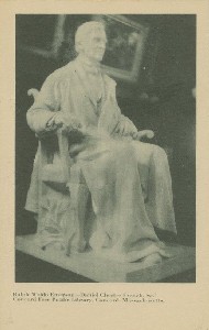 Ralph Waldo 
	Emerson—Daniel Chester French, Sc., Concord Free Public Library, Concord, Massachusetts.; early to mid-20th century