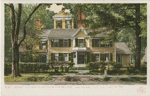 'Wayside' 
	the home of Hawthorne, Concord, Mass. Here Tanglewood Tales was 

prepared for press.; 1906 (copyright date)