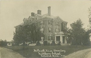 Hallowell House 
	Dormitory, Middlesex School, Concord, Mass.; early 20th century