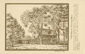 'Old 
	Manse,' Concord, Mass.; 1950 (copyright date)