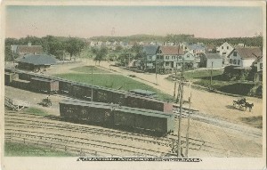 Station, Concord Junction, 

Mass.; circa 1909 (postmark date)