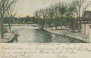 Falls at Westvale 
	Concord Jct., Mass.; circa 1907 (postmark date)