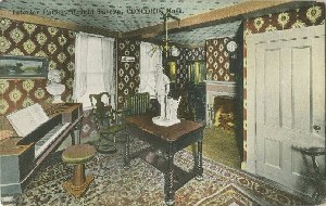 Interior Parlor, Wright 
	Tavern, Concord, Mass.; early to mid-20th century