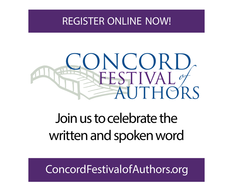 Concord Festival of Authors Graphic