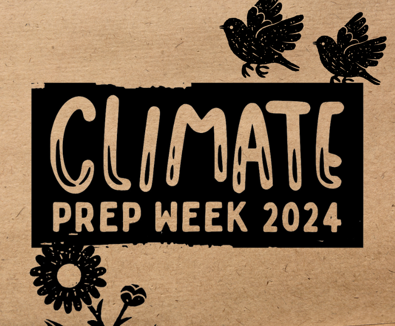 Climate Prep week 2024 Graphic